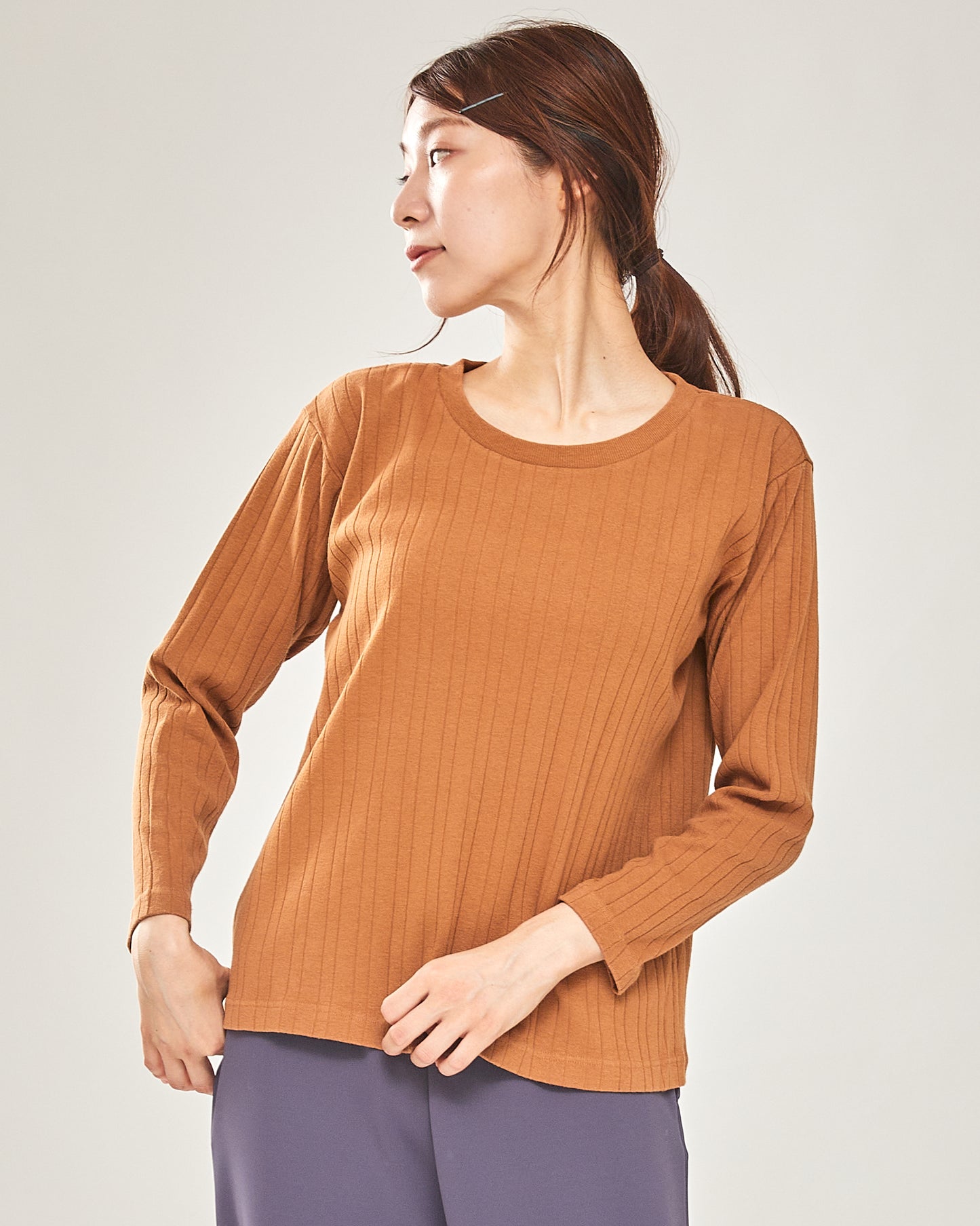 ALL HOUR(オールアワーズ) RANDOM RIB LONG SLEEVE TEE AH403-0727