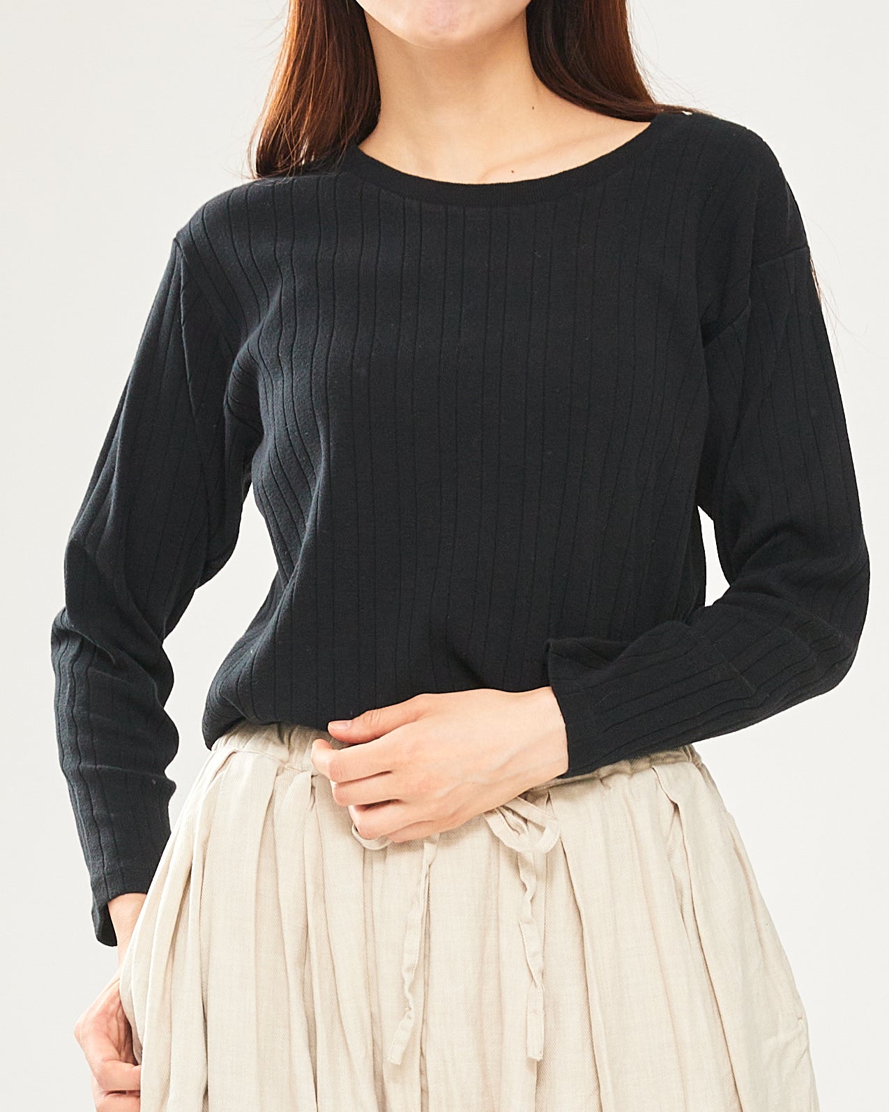 ALL HOUR(オールアワーズ) RANDOM RIB LONG SLEEVE TEE AH403-0727