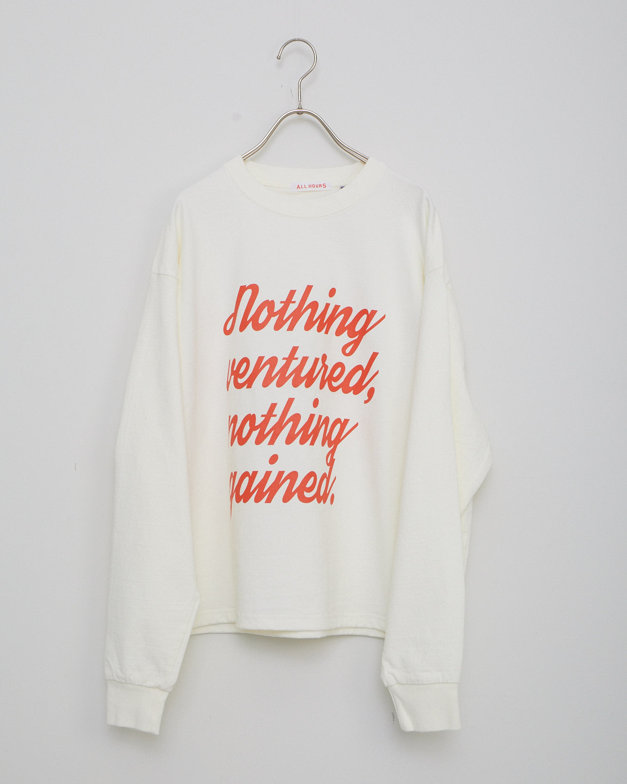 ALLHOURS 8.1OZ HEAVY WEIGHT LONG SLEEVE TEE AH505-0903
