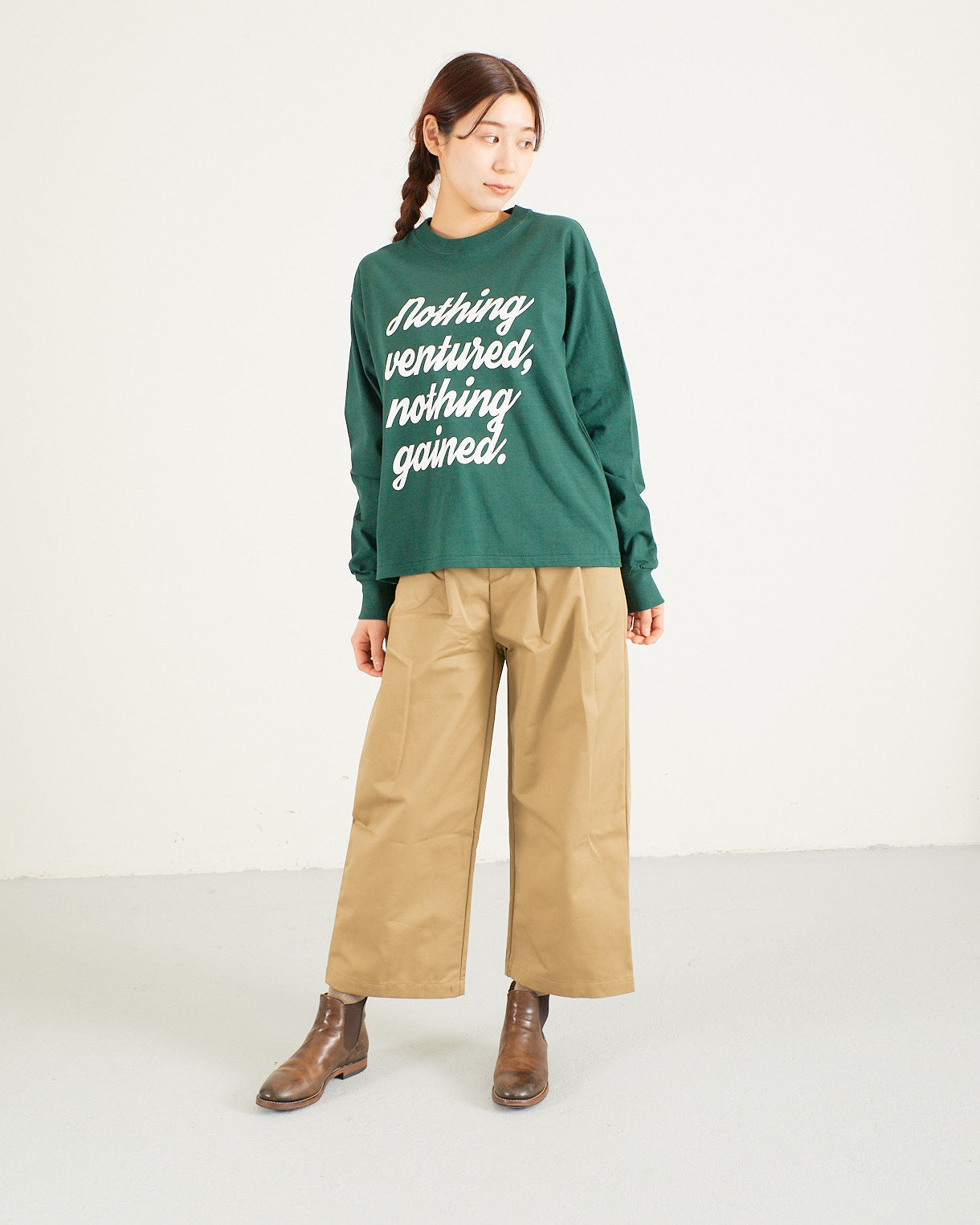 ALLHOURS 8.1OZ HEAVY WEIGHT LONG SLEEVE TEE AH505-0903