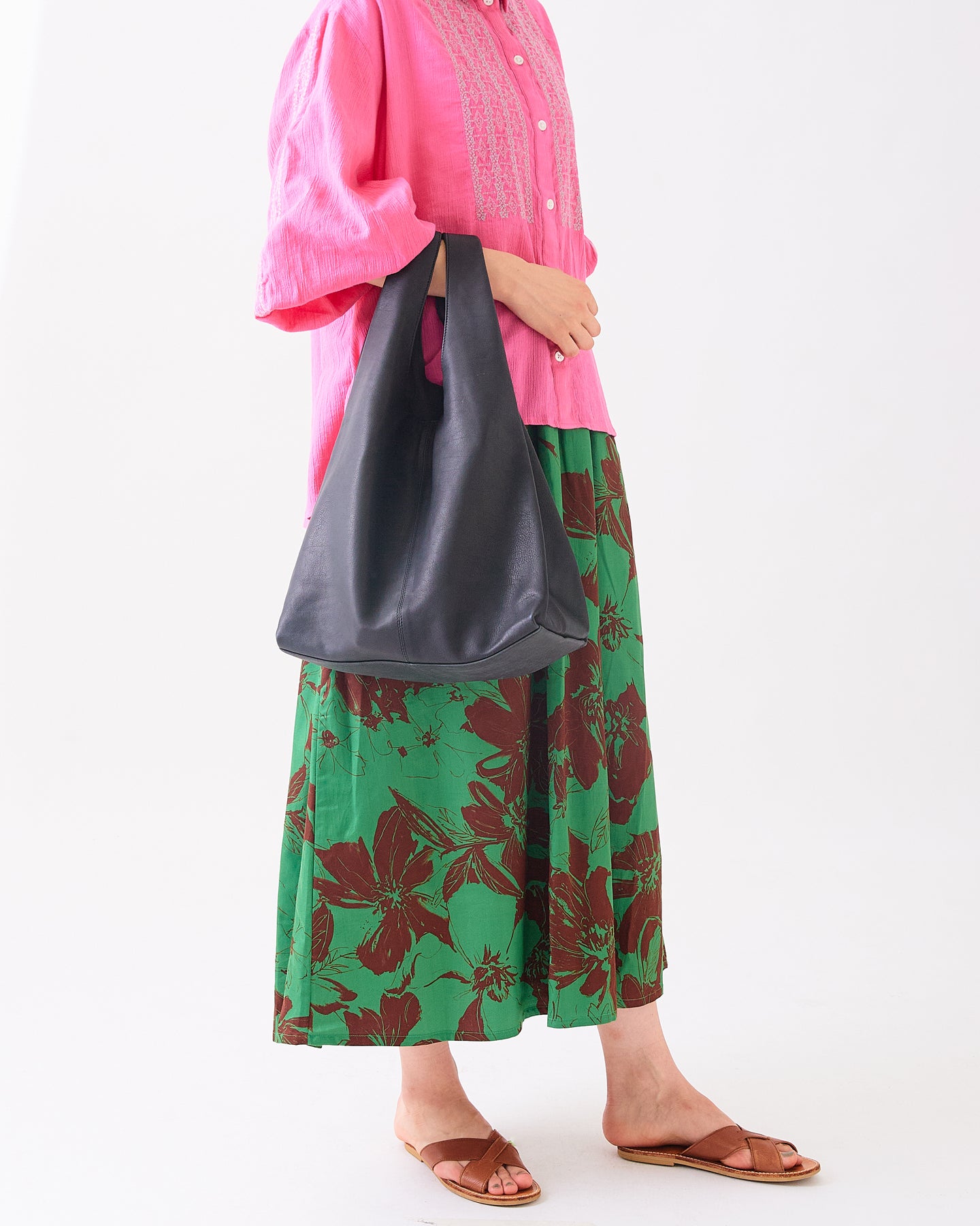 A VIEW FROM HERE SHOPPER LEATHER BAG C#3