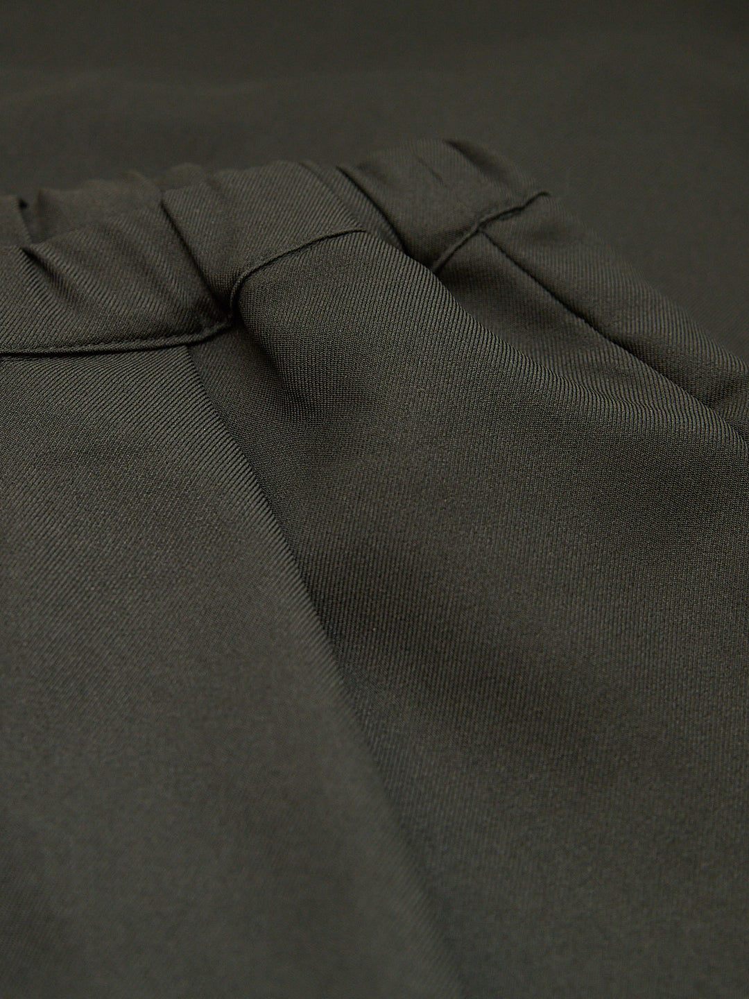 LILOU+LILY WOOLY POLYESTER NATURAL STRETCH WIDE PANTS 2405TS-0924