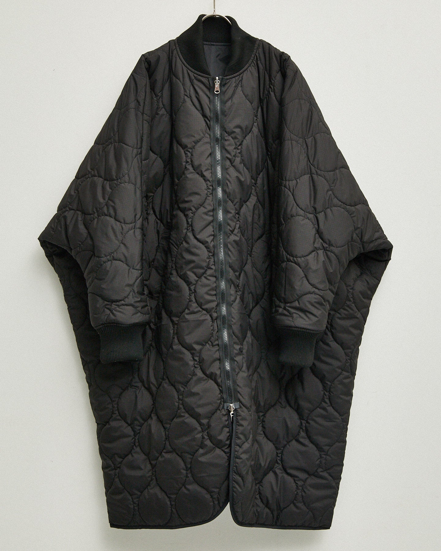 LILOU+LILY QUILTING REVERSIBLE DOLMAN COAT 2507YJ-1116