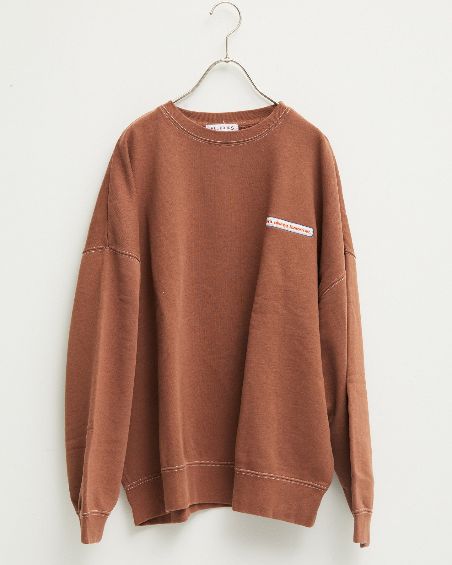 ALLHOURS 10.0oz BIG SILHHOUETTE SWEAT AH507-1001