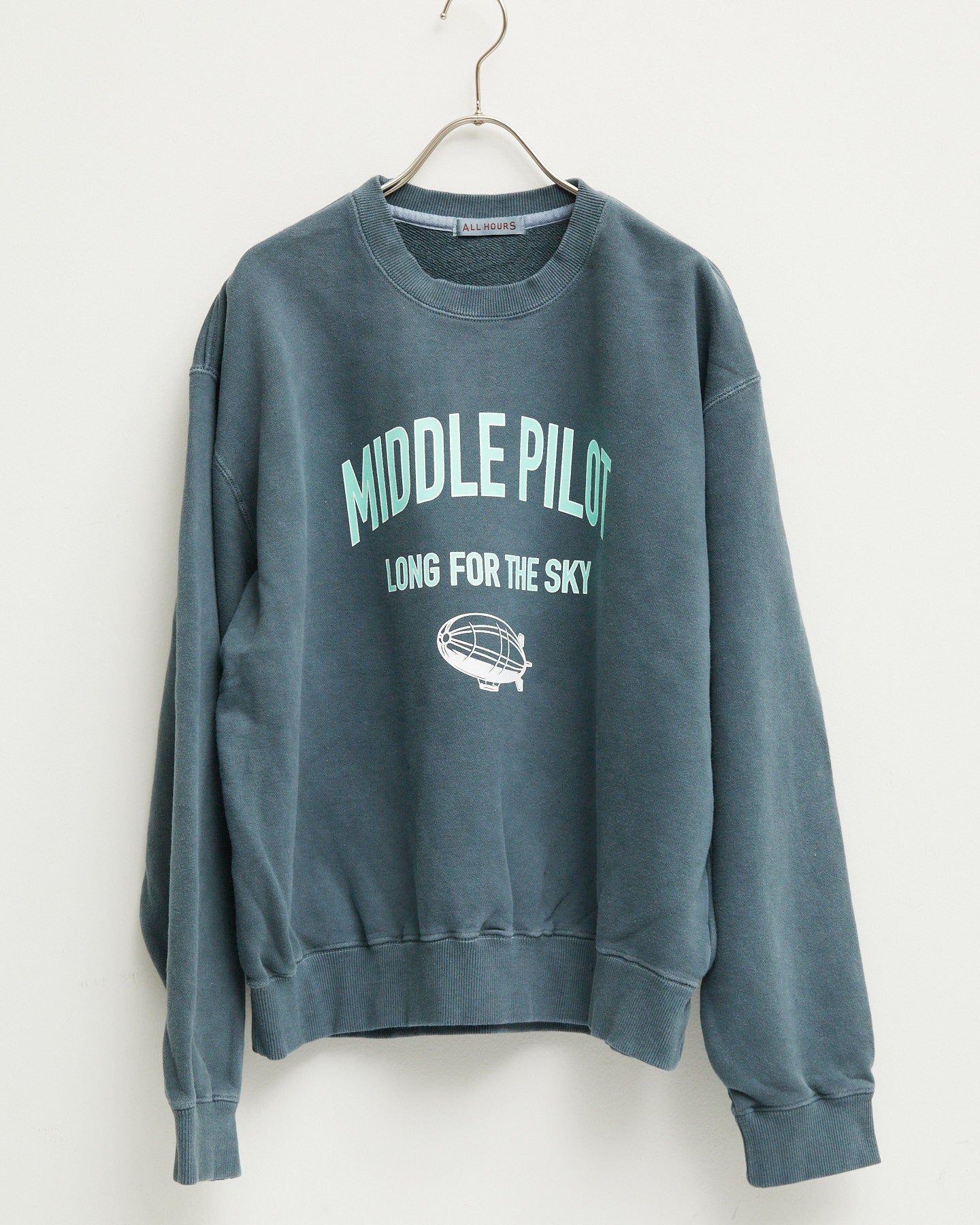 ALLHOURS 10.0oz PIGMENT DYED SWEAT AH507-1006