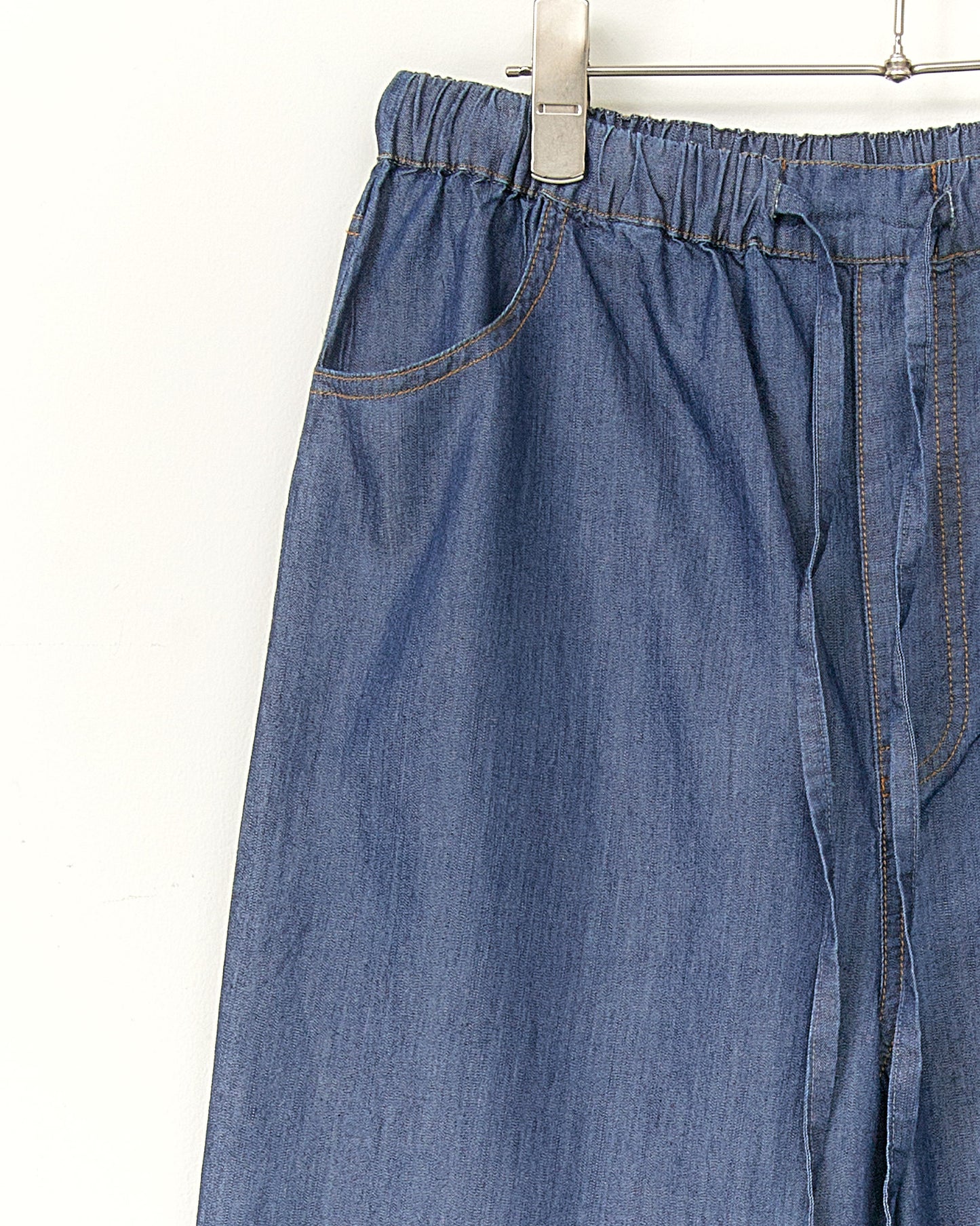 TENCEL DENIM WIDE STRAIGHT PANTS AH602-072 / ALLHOURS オールアワース