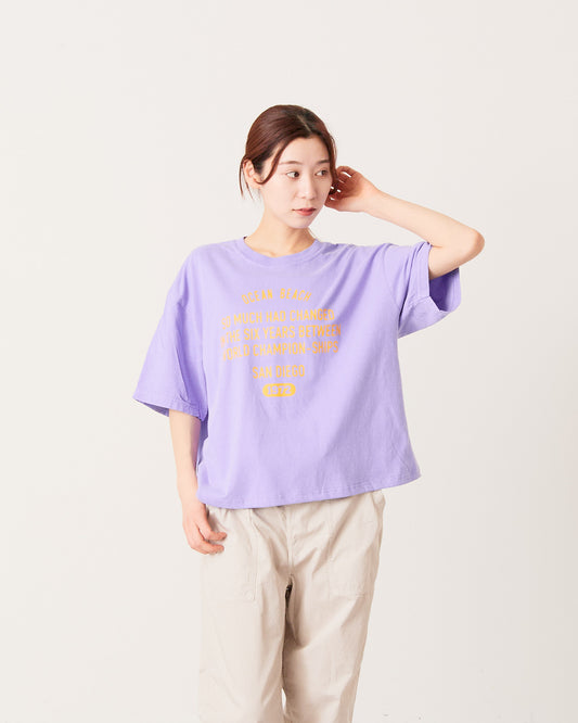 ALL HOURS 6.1OZ PIGMENT DYED HALF SLEEVE TEE AH501-0505