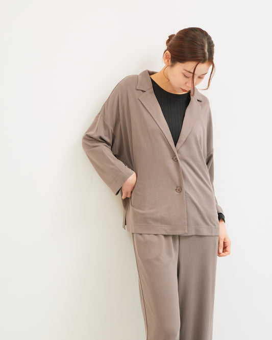 LILOU+LILY RAYON MOSS STITCH JACKET 2407YJ-1219