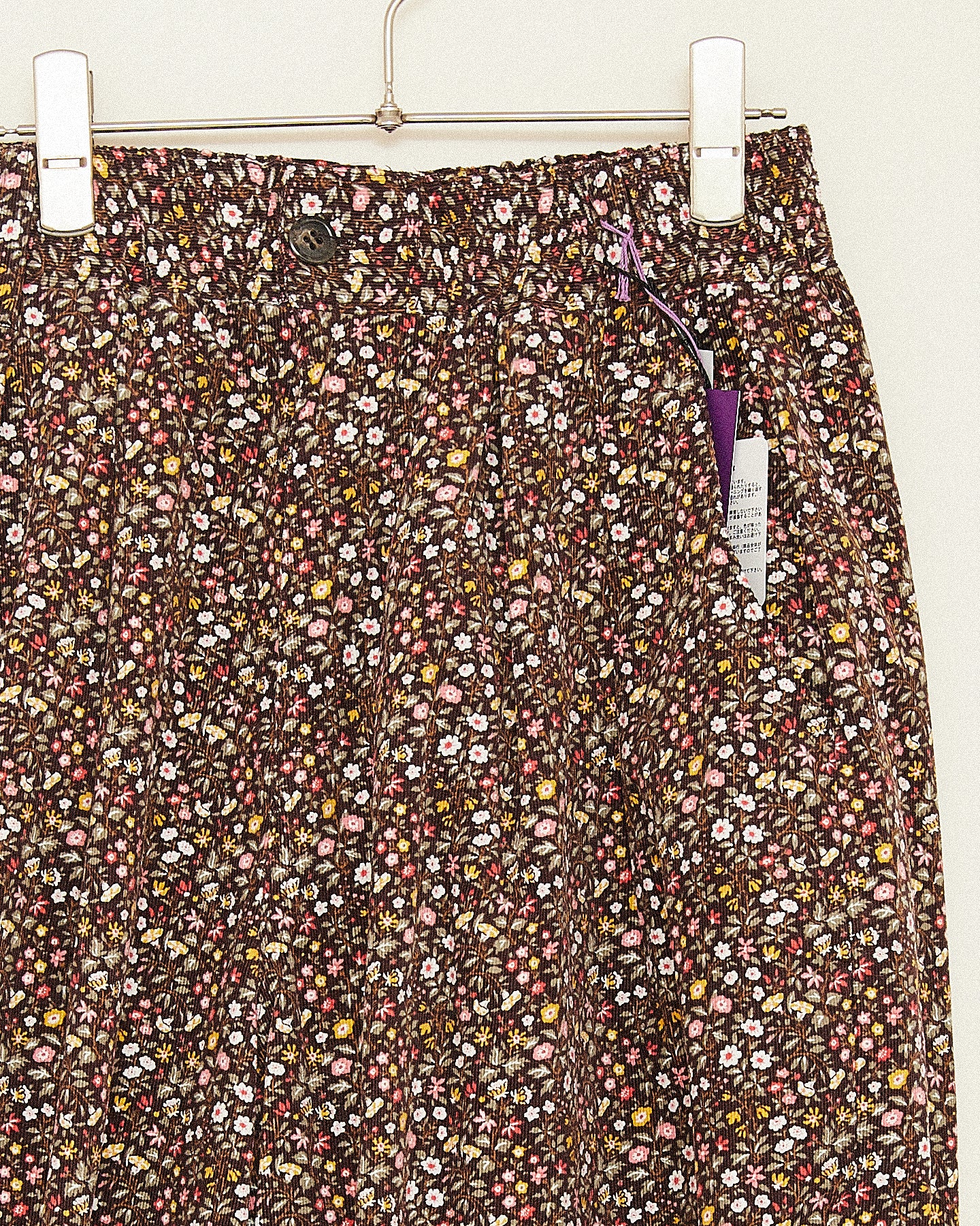 LILOU+LILY LIBERTY FLOWER PRINT WIDE COCOON PANTS 2505YJ-0913