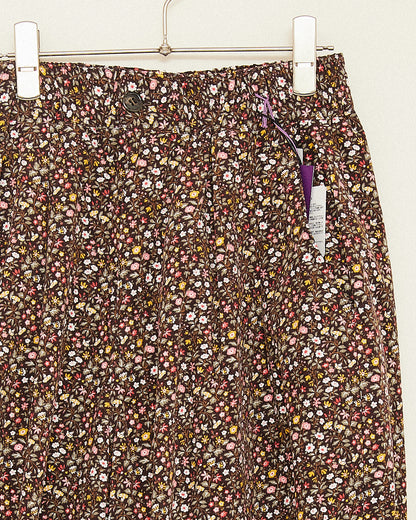 LILOU+LILY LIBERTY FLOWER PRINT WIDE COCOON PANTS 2505YJ-0913