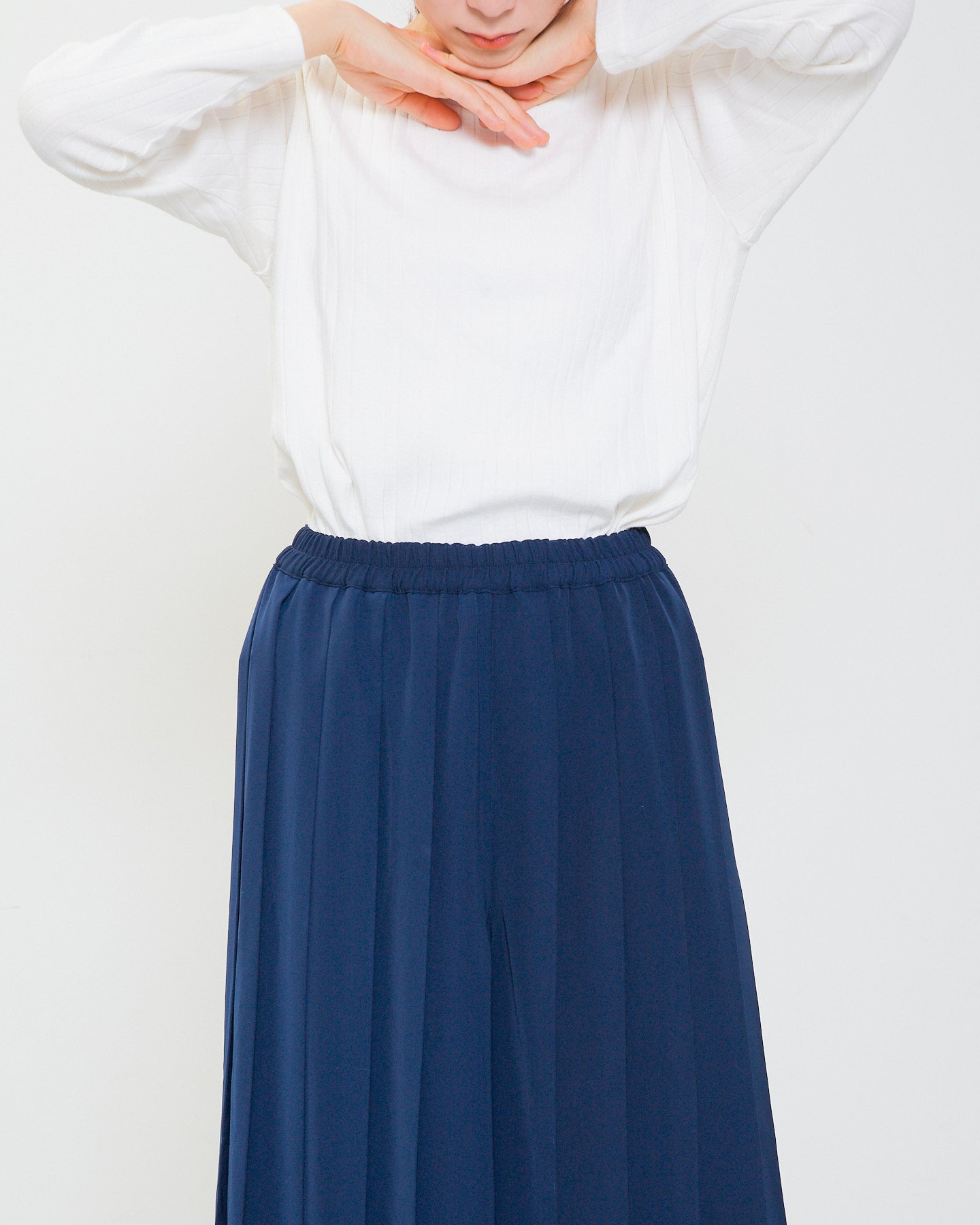 LILOU+LILY PLEATS PANTS 2508YO-1218