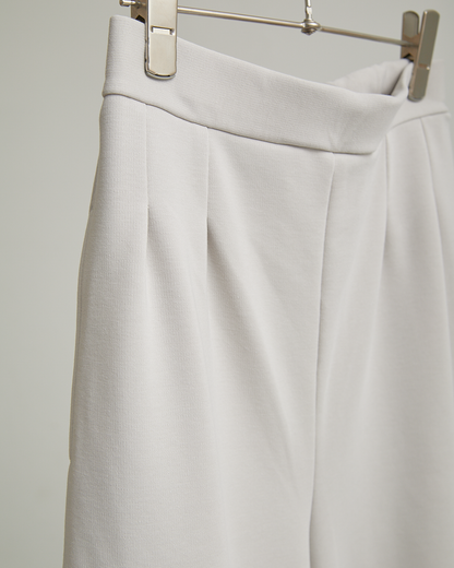 LILOU+LILY STRETCH PONCH TUCK PANTS 2503FP-0822