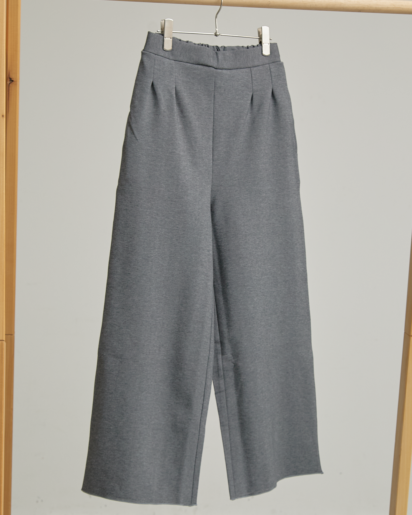 LILOU+LILY STRETCH PONCH TUCK PANTS 2503FP-0822