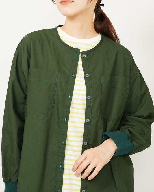 ALLHOURS COTTON RIB WASH OUT BLOUSES AH503-0812