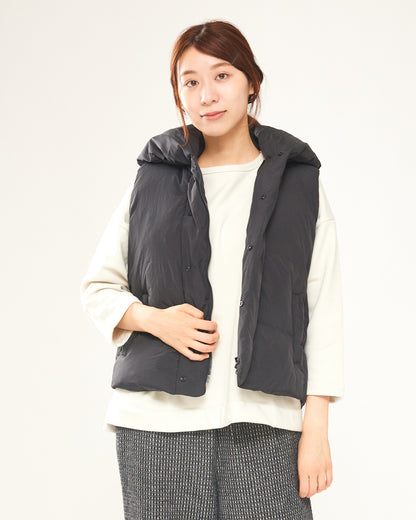 LILOU+LILY RECYCLE DOWN VEST 2403YO-0823