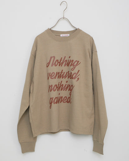 ALLHOURS 8.1OZ HEAVY WEIGHT LONG SLEEVE TEE AH505-0903