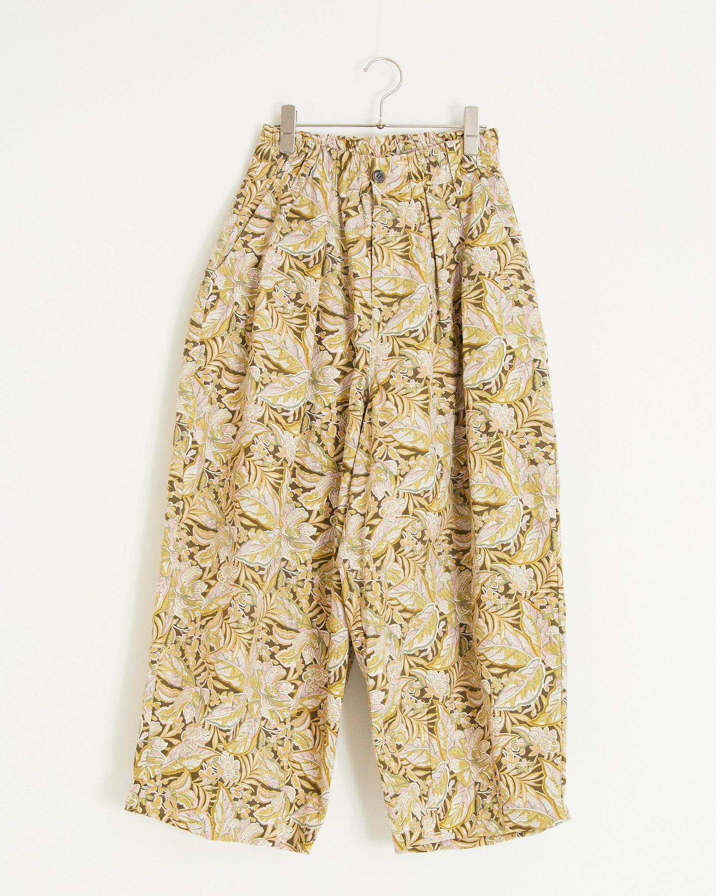 LILOU+LILY LIBERTY FLOWER PRINT WIDE COCOON PANTS 2505YJ-0913