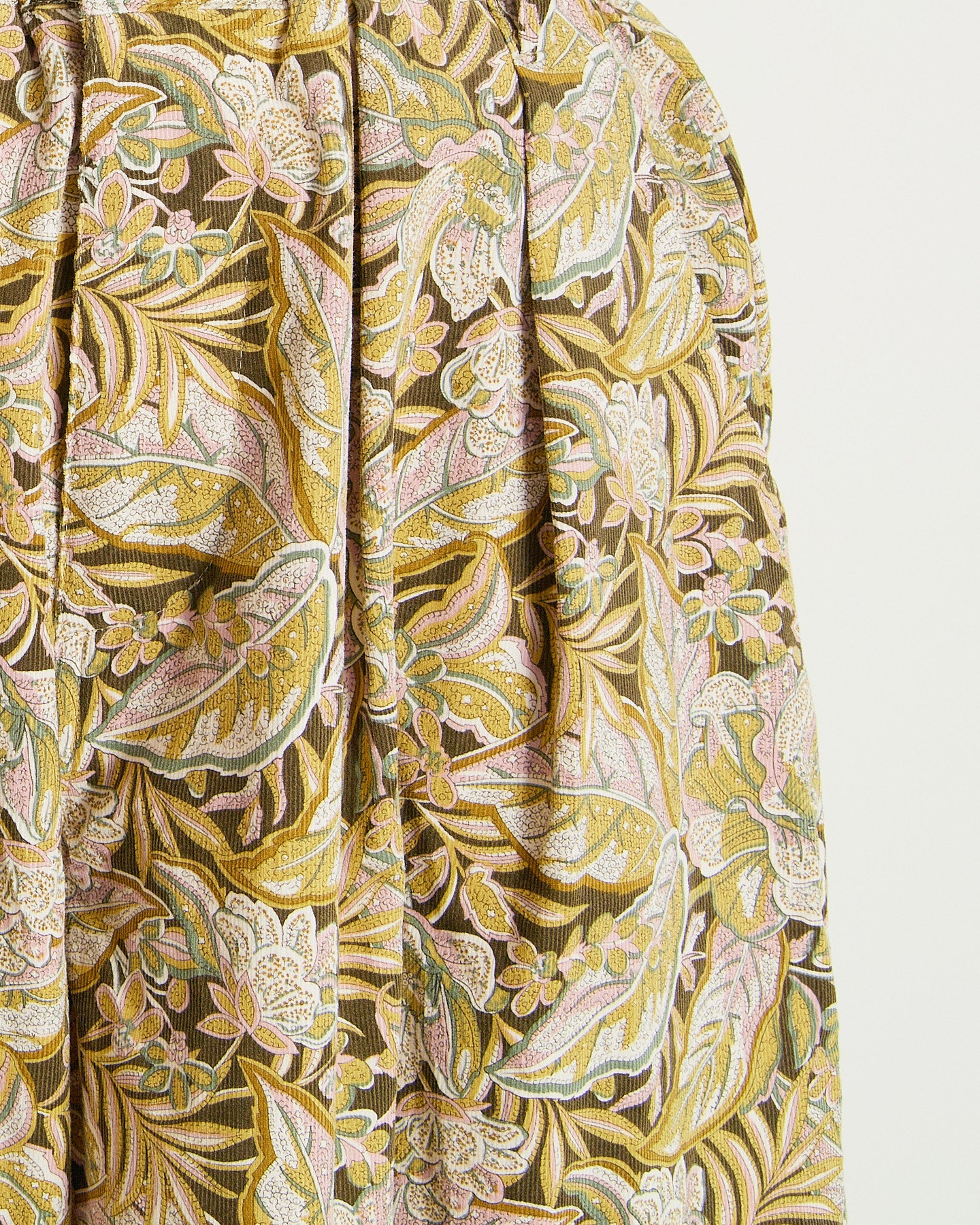 LILOU+LILY LIBERTY FLOWER PRINT WIDE COCOON PANTS 2505YJ-0913