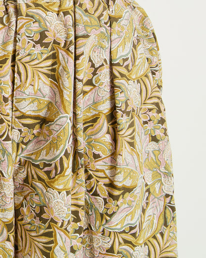 LILOU+LILY LIBERTY FLOWER PRINT WIDE COCOON PANTS 2505YJ-0913