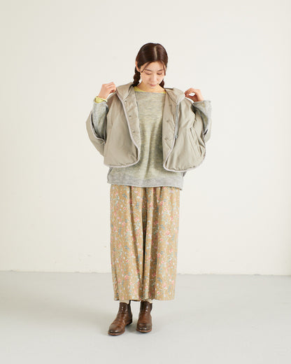 LILOU+LILY DOWN CAPE 2505YO-0924