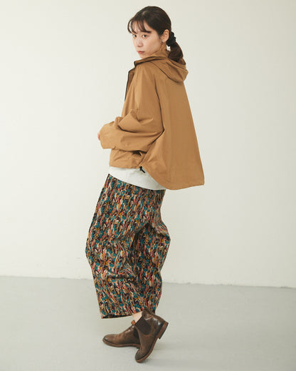 LILOU+LILY LIBERTY FLOWER PRINT WIDE COCOON PANTS 2505YJ-0913