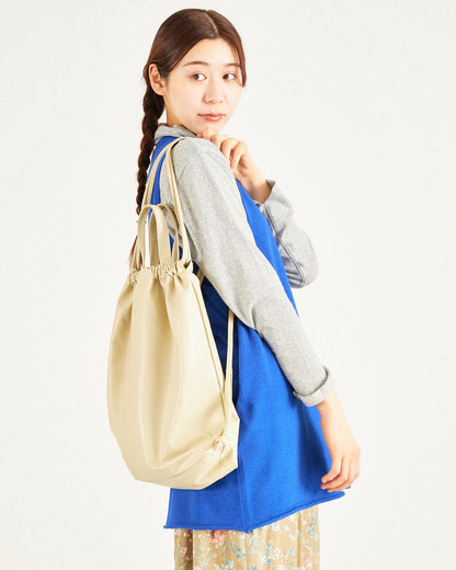 A VIEW FROM HERE KNAPSACK LEATHER BAG G#3