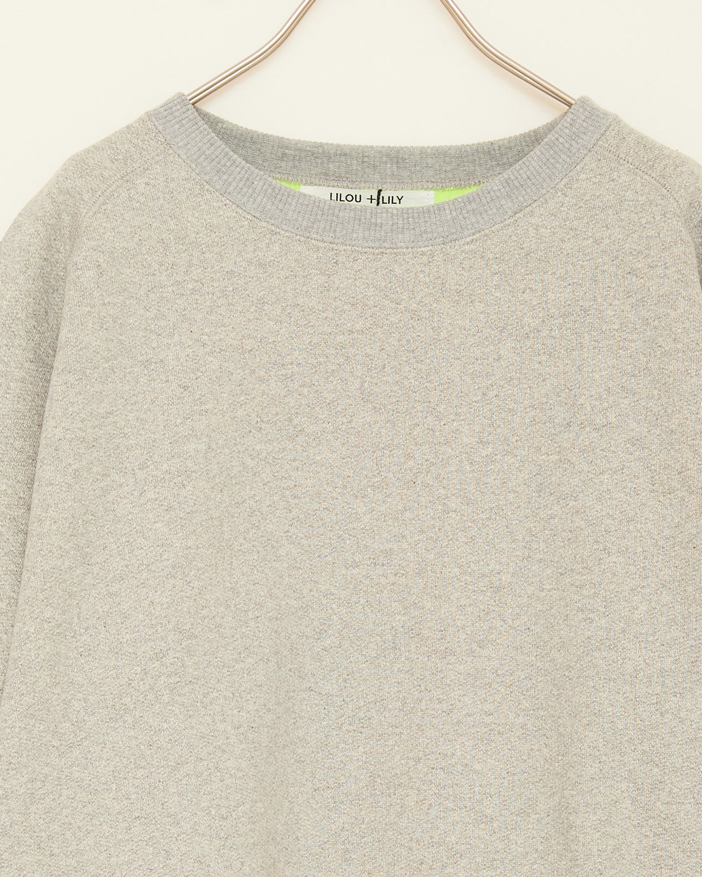 LILOU+LILY FLEECE SWEAT 2106TS-1007