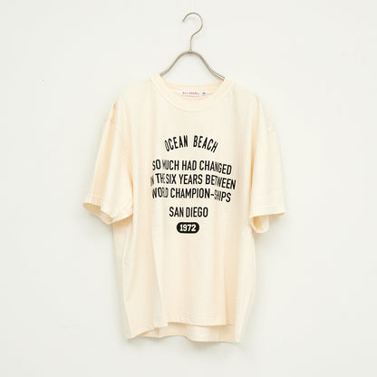 ALL HOURS 6.1OZ PIGMENT DYED HALF SLEEVE TEE　AH501-0505