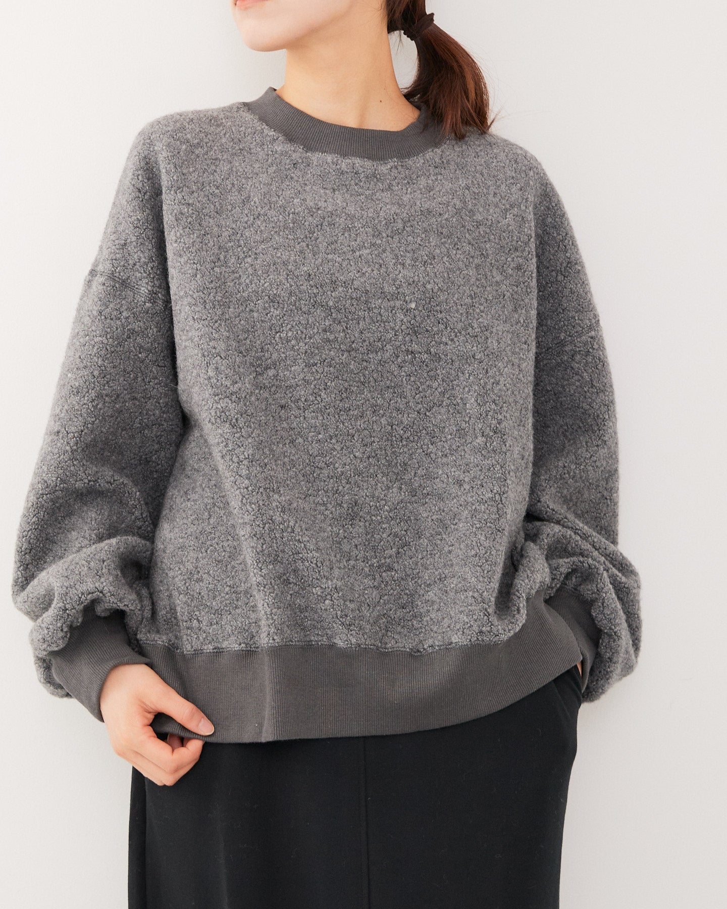 WOOL RICH PILE PULLOVER AH507-1113 /ALLHOURS ｵｰﾙｱﾜｰｽﾞ
