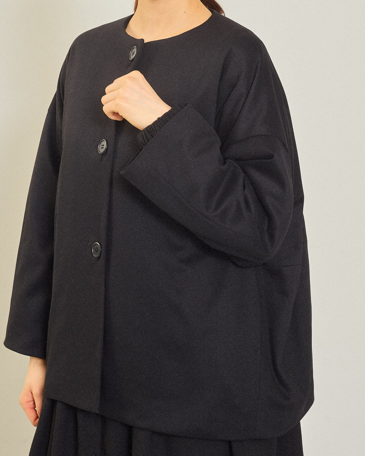 ACTIVE SETTER FLANNEL KNIT JACKET 2604YJ-0924 / LILOU&LILY ﾘﾙｱﾝﾄﾞﾘﾘｰ