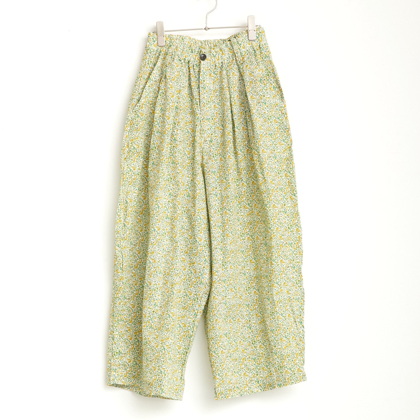 LILOU+LILY 80 LAWN FLOWER PRINT WIDE PANTS 2501FP-0412