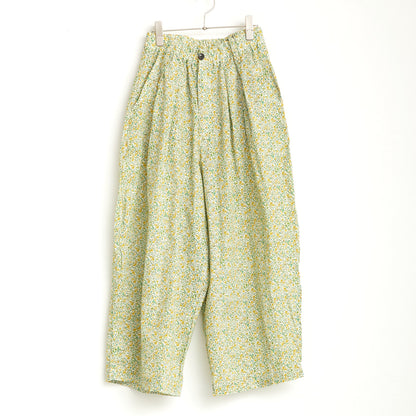 LILOU+LILY 80 LAWN FLOWER PRINT WIDE PANTS 2501FP-0412