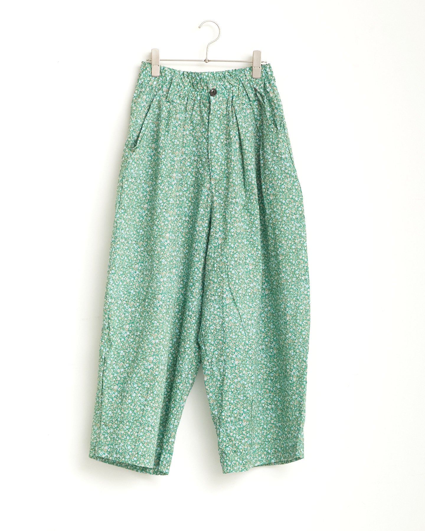 LILOU+LILY 80 LAWN FLOWER PRINT WIDE PANTS 2501FP-0412