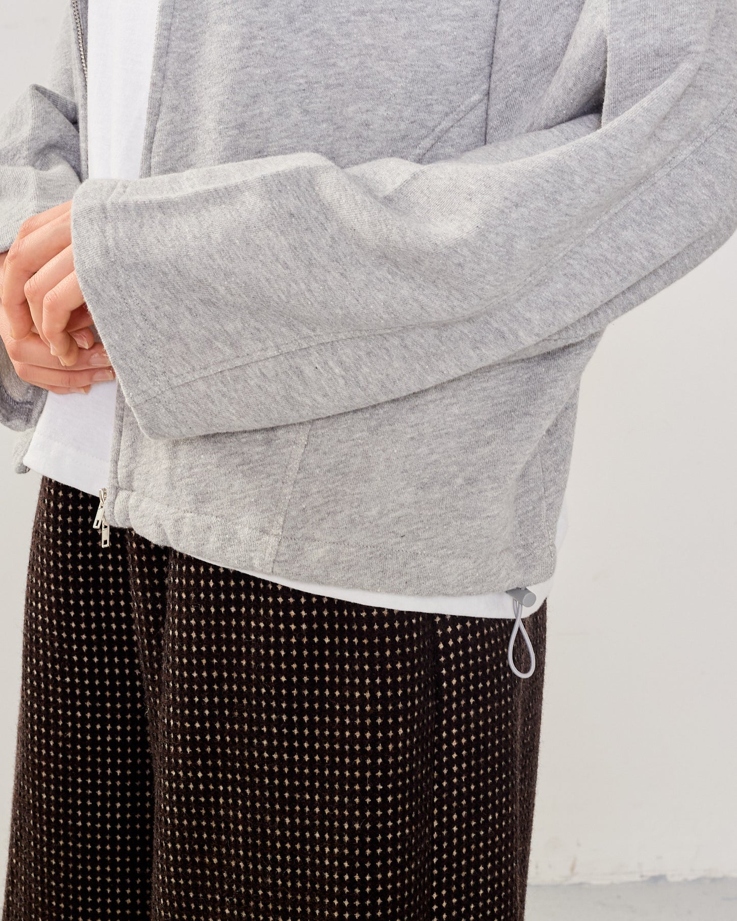 LOOPWEELED FRENCH TERRY JACKET 26004WM-0909/ LILOU&LILY ﾘﾙｱﾝﾄﾞﾘﾘｰ