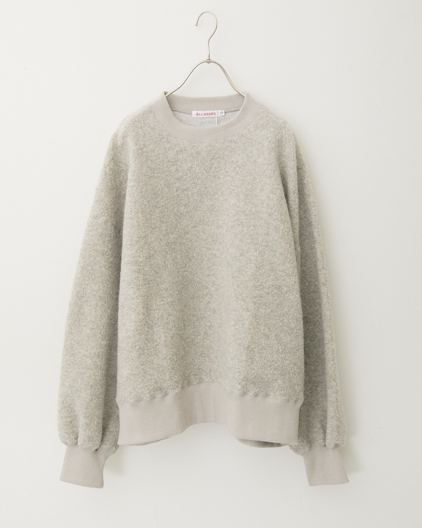WOOL RICH PILE PULLOVER AH507-1113 /ALLHOURS ｵｰﾙｱﾜｰｽﾞ