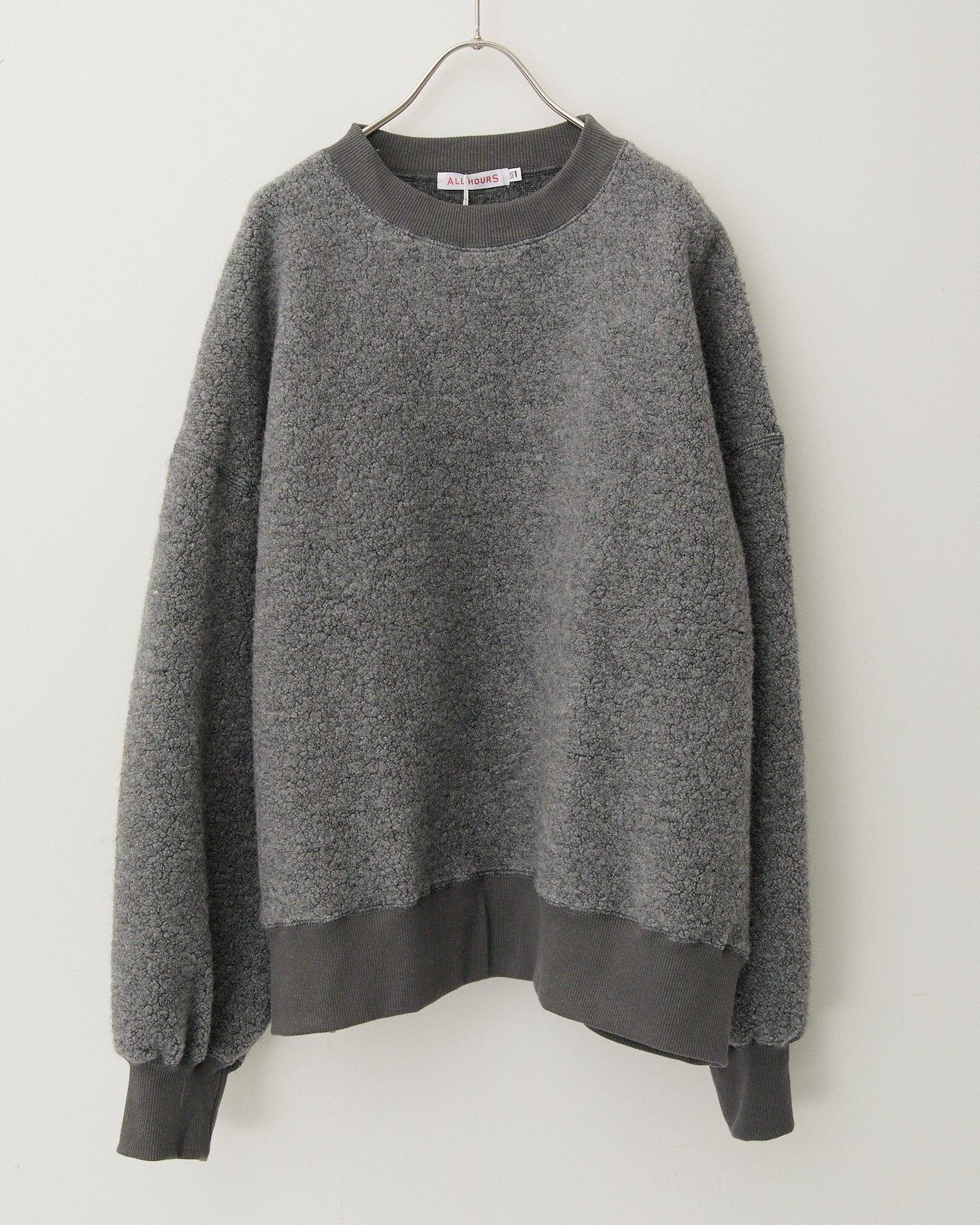 WOOL RICH PILE PULLOVER AH507-1113 /ALLHOURS ｵｰﾙｱﾜｰｽﾞ