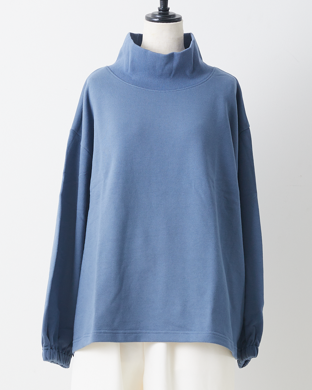 LILOU+LILY 30/10 SWEAT MOCK NECK 2405TS-0911