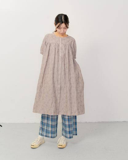 ボタニカル総刺繡チュニック 2601YO-0507 /LILOU&LILY ﾘﾙｱﾝﾄﾞﾘﾘｰ