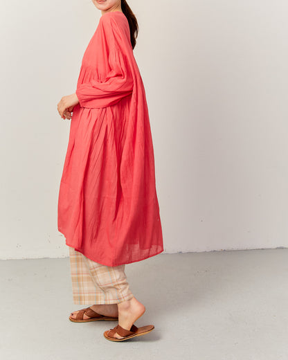 80's Voile WIDE TUNIC ONE-PIECE 2601GH-0502 / LILOU&LILY ﾘﾙｱﾝﾄﾞﾘﾘｰ