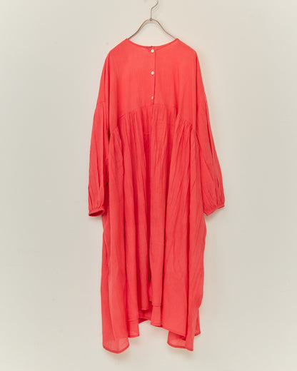 80's Voile WIDE TUNIC ONE-PIECE 2601GH-0502 / LILOU&LILY ﾘﾙｱﾝﾄﾞﾘﾘｰ