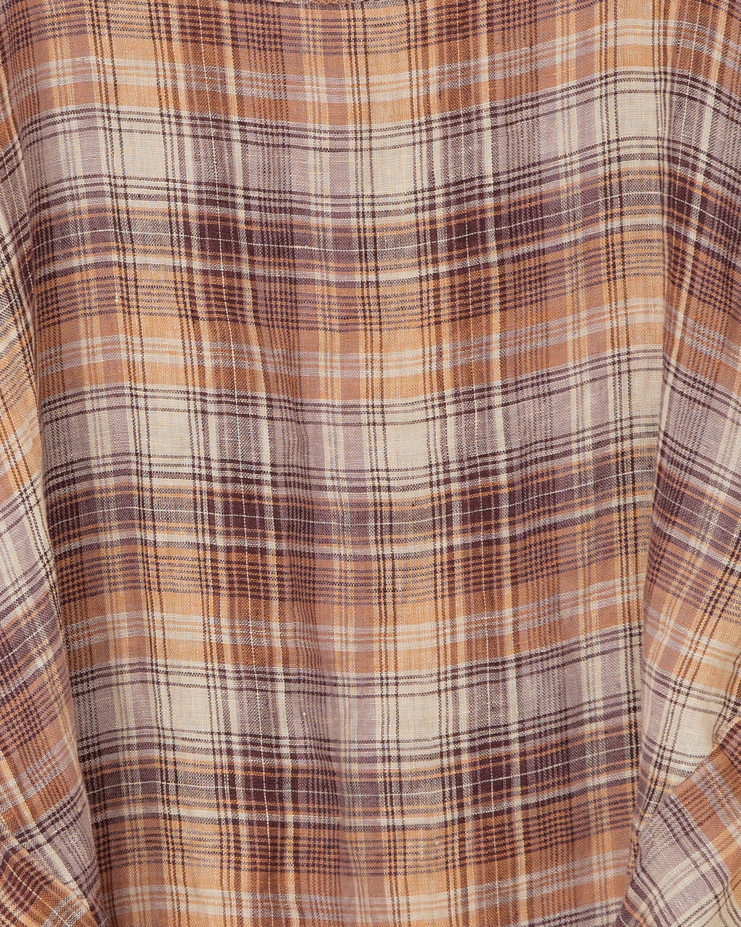LINEN CHECK SHIRTS TUNIC 2601YJ-0418 / LILOU&LILY ﾘﾙｱﾝﾄﾞﾘﾘｰ