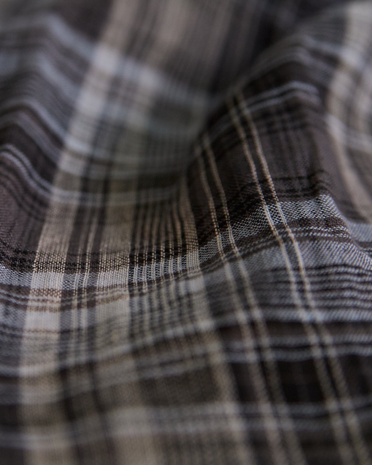 LINEN CHECK SHIRTS TUNIC 2601YJ-0418 / LILOU&LILY ﾘﾙｱﾝﾄﾞﾘﾘｰ