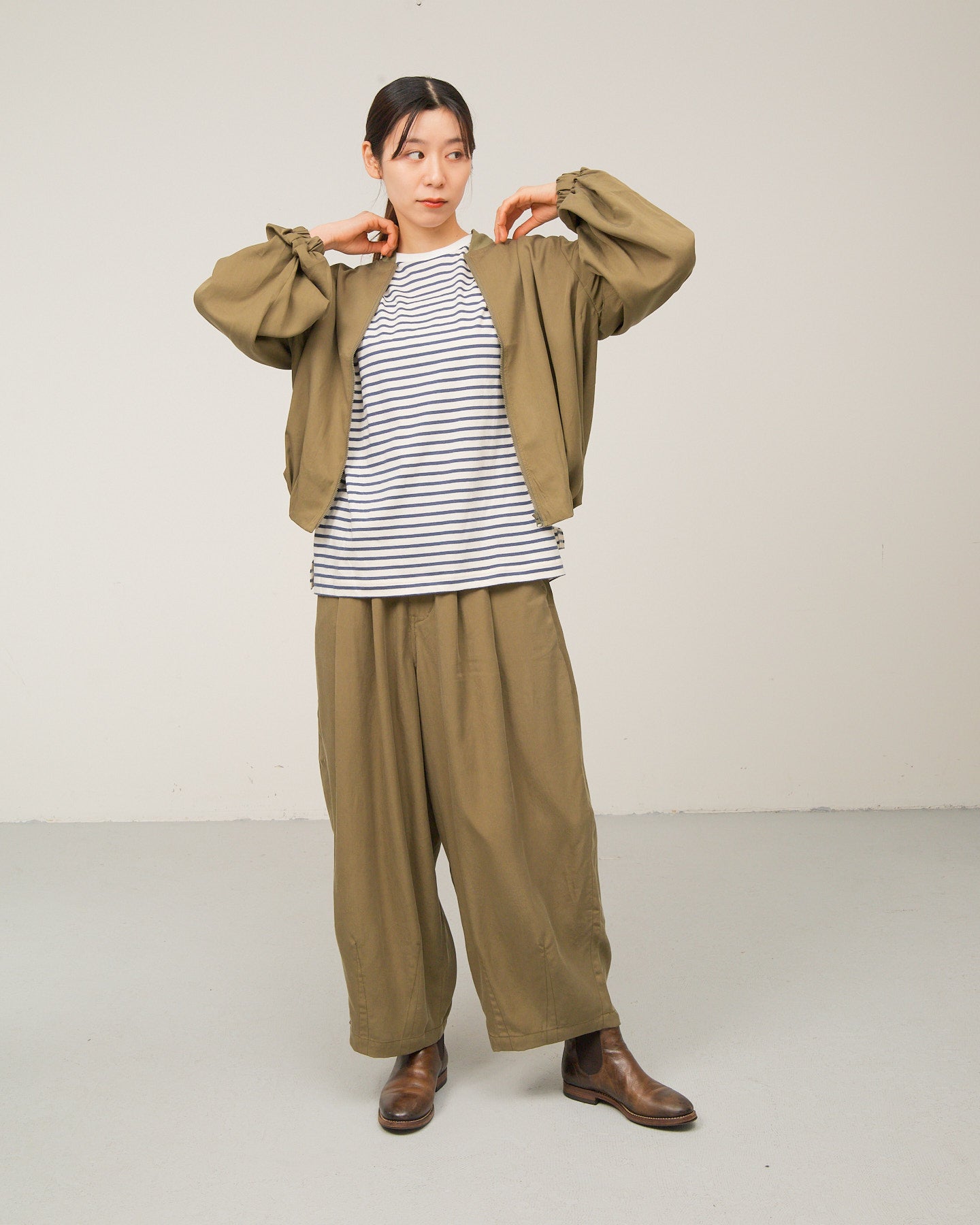 LILOU+LILY TENCEL COCOON PANTS 2508YO-1217 – prive maison