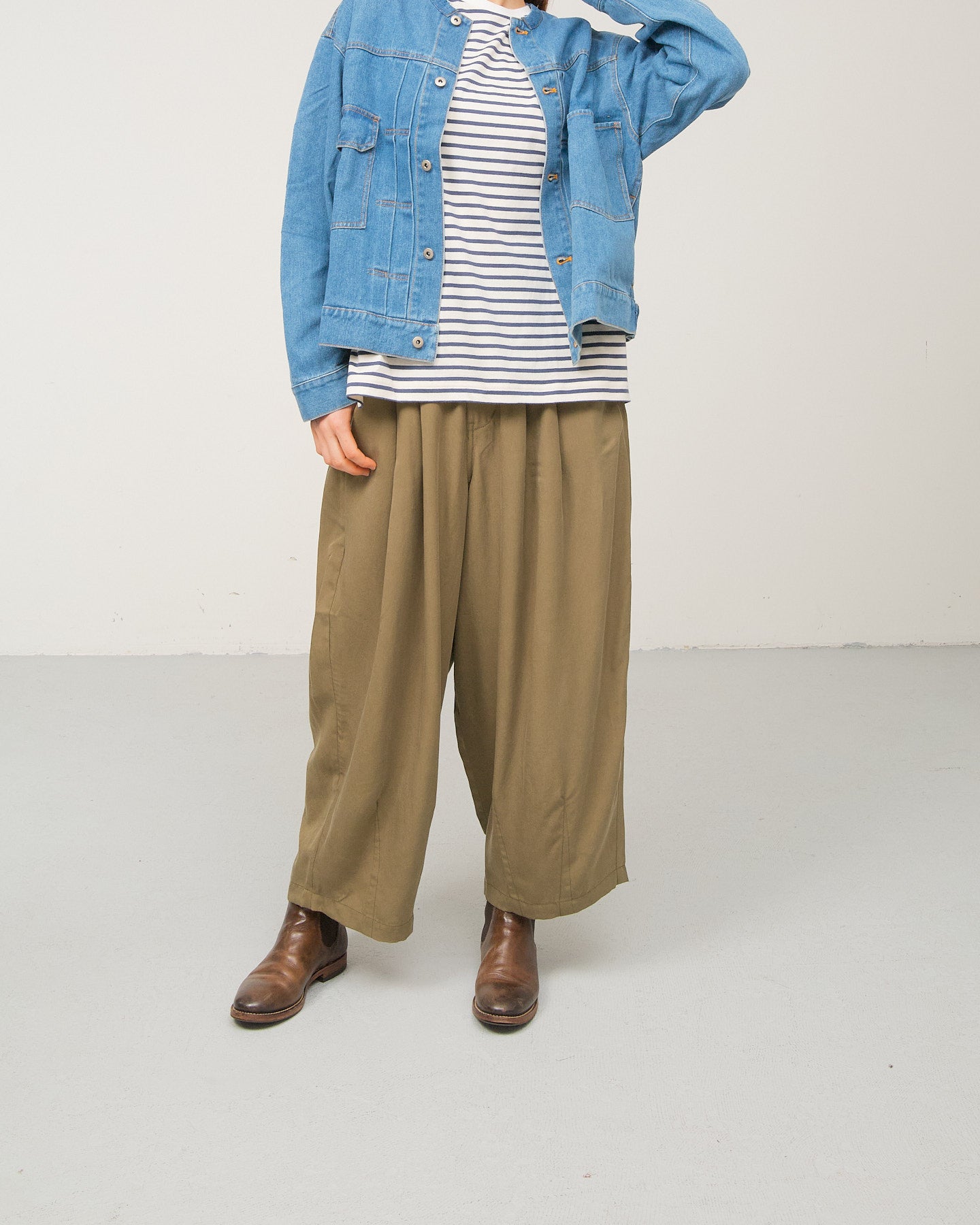 LILOU+LILY TENCEL COCOON PANTS 2508YO-1217 – prive maison