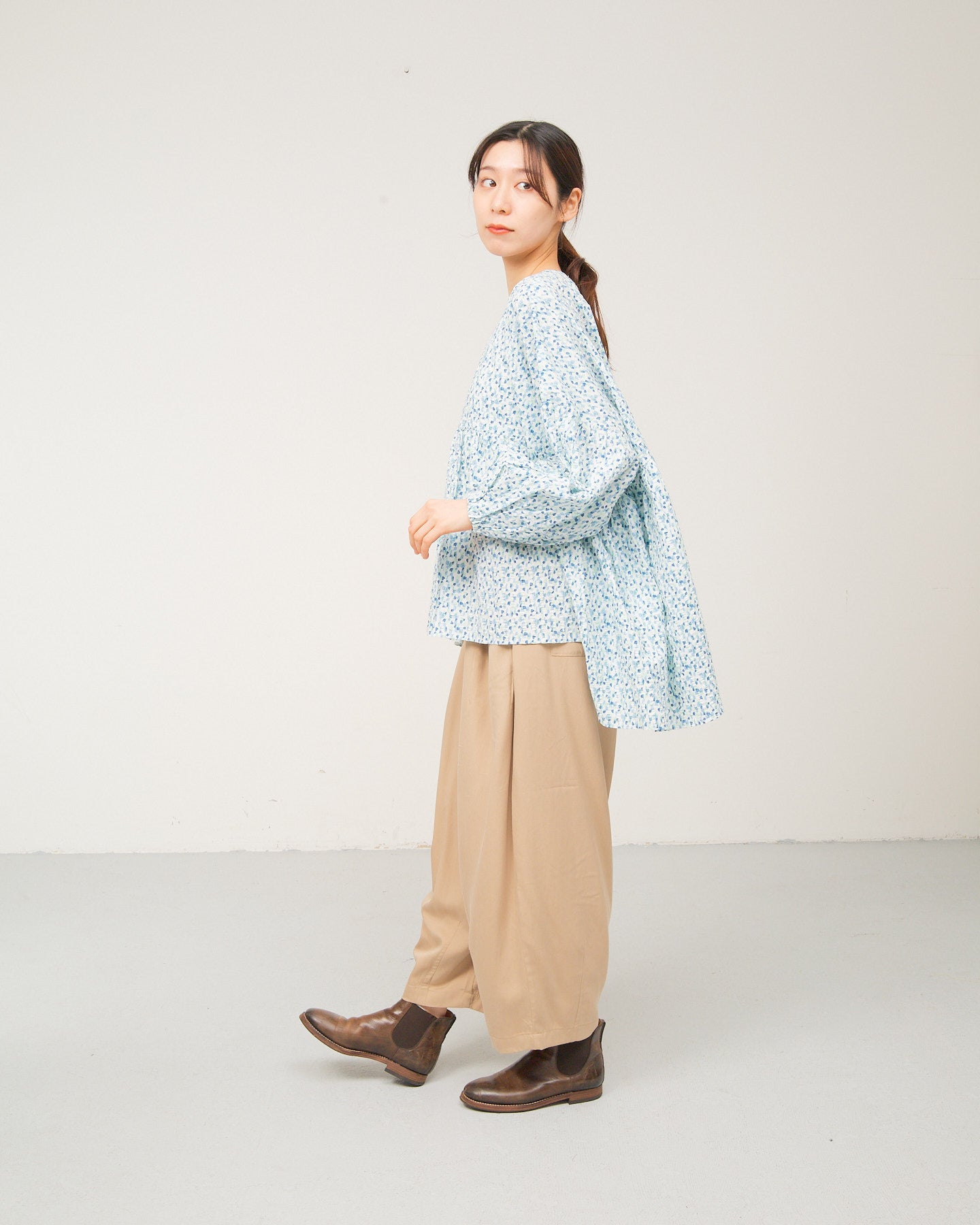 LILOU+LILY TENCEL COCOON PANTS 2508YO-1217 – prive maison