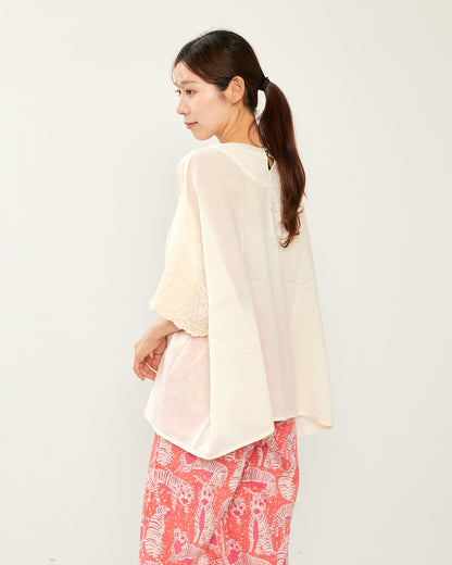 Indian Voile Pullover 2602GH-0701/ LILOU&LILY ﾘﾙｱﾝﾄﾞﾘﾘｰ
