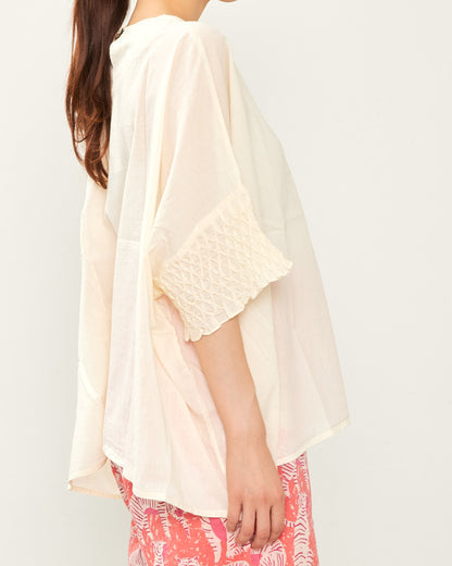 Indian Voile Pullover 2602GH-0701/ LILOU&LILY ﾘﾙｱﾝﾄﾞﾘﾘｰ