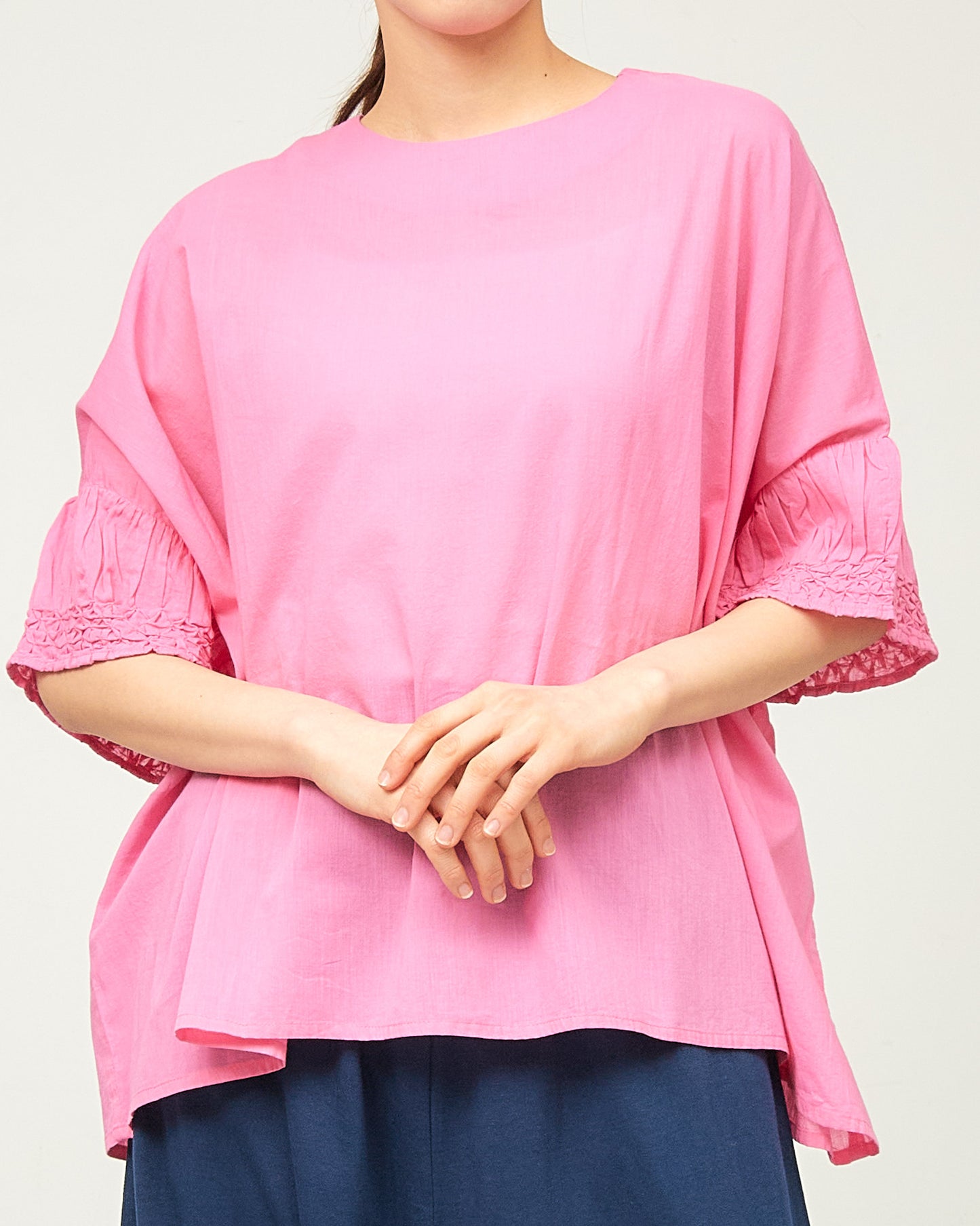 Indian Voile Pullover 2602GH-0701/ LILOU&LILY ﾘﾙｱﾝﾄﾞﾘﾘｰ