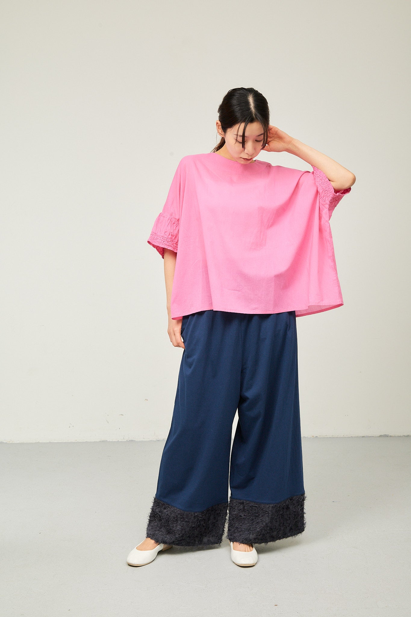 Indian Voile Pullover 2602GH-0701/ LILOU&LILY ﾘﾙｱﾝﾄﾞﾘﾘｰ