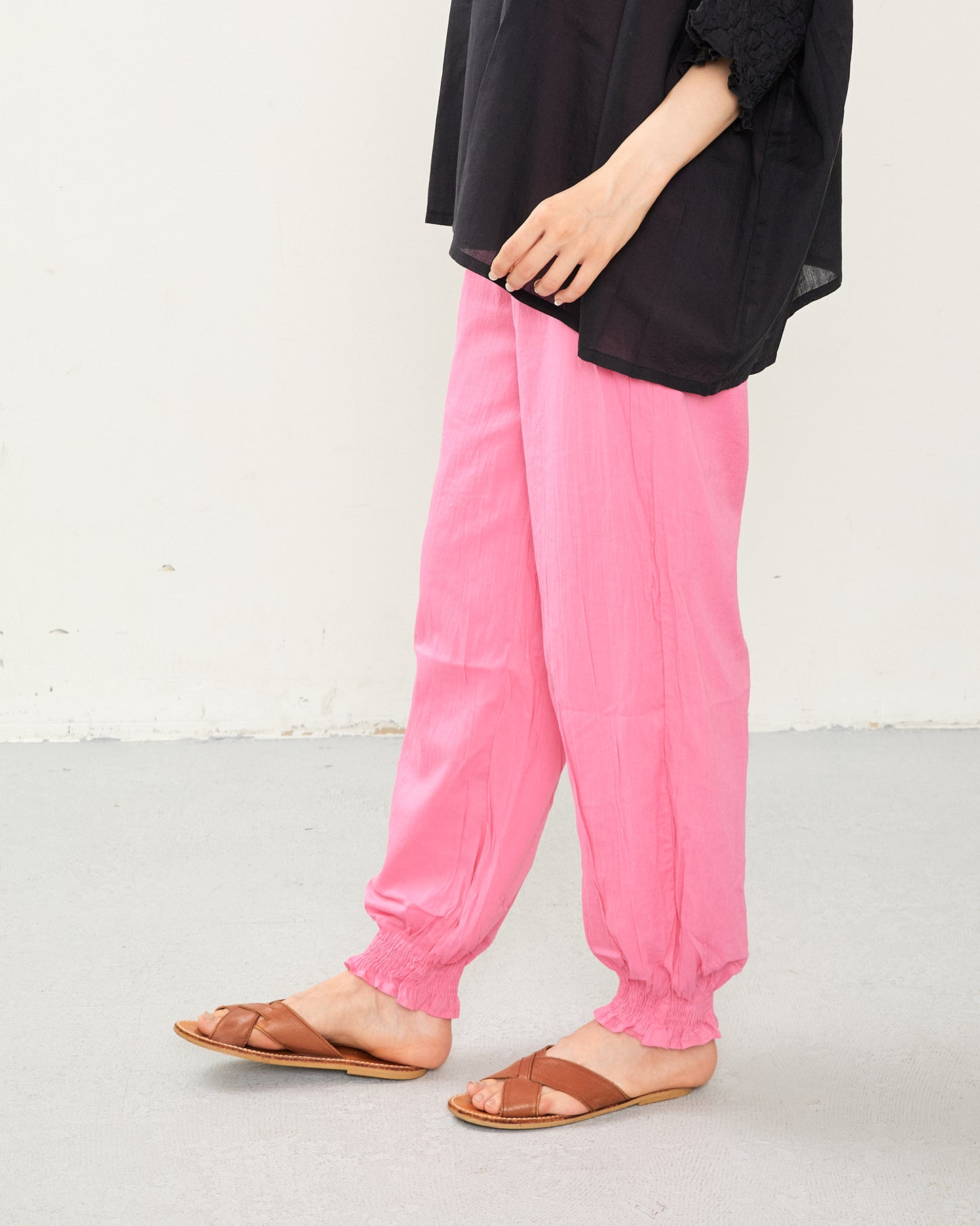 Indian Voile Pants 2602GH-0704/ LILOU&LILY ﾘﾙｱﾝﾄﾞﾘﾘｰ